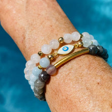 Load image into Gallery viewer, Protective Trio Natural Stones Bracelets
