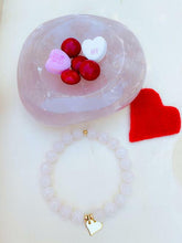 Load image into Gallery viewer, Rose Quartz LOVE Bracelet
