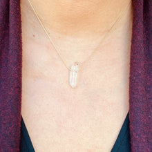 Load image into Gallery viewer, New Rock Quartz Crystal Necklace
