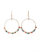 Load image into Gallery viewer, Sapphire Rainbow Hoops
