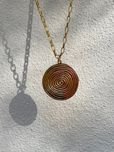Load image into Gallery viewer, Maya Swirl pendant Necklace
