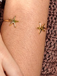Starfish cuff Bracelet - Double