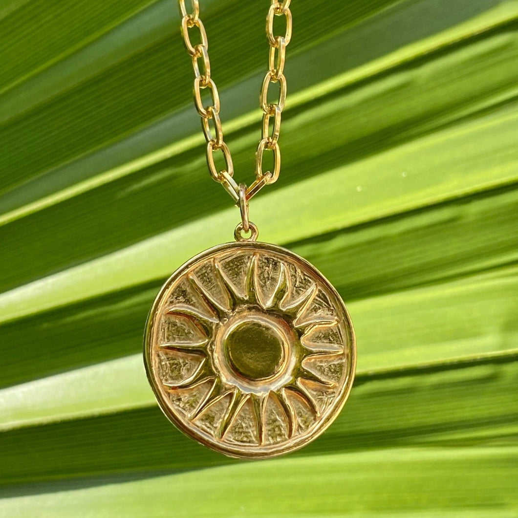 SUNKISSED - Sun Coin Necklace