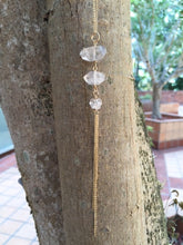 Load image into Gallery viewer, Tibetan Quartz &amp; chain Necklace - 14kt Gold filled chain
