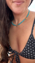 Load image into Gallery viewer, Turquoise &amp; Coins Necklace
