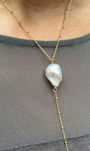 Load image into Gallery viewer, &quot;Baroque&quot; Pearl &quot;Y&quot; Necklace
