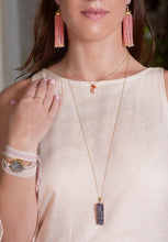 Load image into Gallery viewer, .Druzy Necklace - Rectangular
