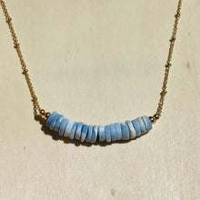 Load image into Gallery viewer, Peace of Blue Peruvian Opal Necklace
