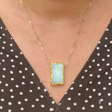 Load image into Gallery viewer, Green Chrysoprase Necklace
