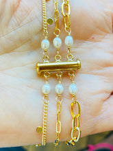 Load image into Gallery viewer, Triple Golden Layers Necklace
