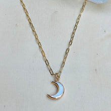 Load image into Gallery viewer, Mother of Pearl Lunita Necklace
