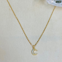 Load image into Gallery viewer, Sparkling Mini Lunita Necklace
