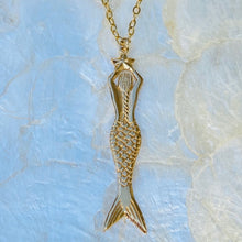 Load image into Gallery viewer, Lady of the Sea Mermaid Necklace
