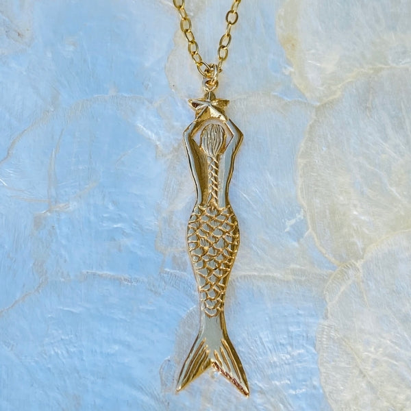 Lady of the Sea Mermaid Necklace