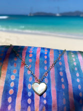 Load image into Gallery viewer, &quot;Mother&quot; of Pearl Charm Necklaces - Heart, Butterfly &amp; Star
