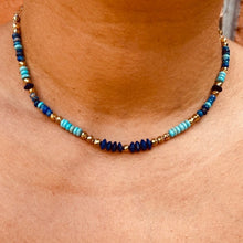 Load image into Gallery viewer, Seas of Blue Necklace
