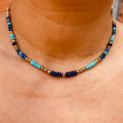 Seas of Blue Necklace