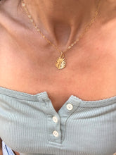 Load image into Gallery viewer, Palm Frond (Leaf) short Necklace
