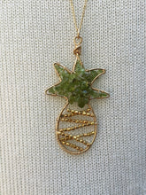 Load image into Gallery viewer, Handcrafted Mosaic Pineapple Necklace
