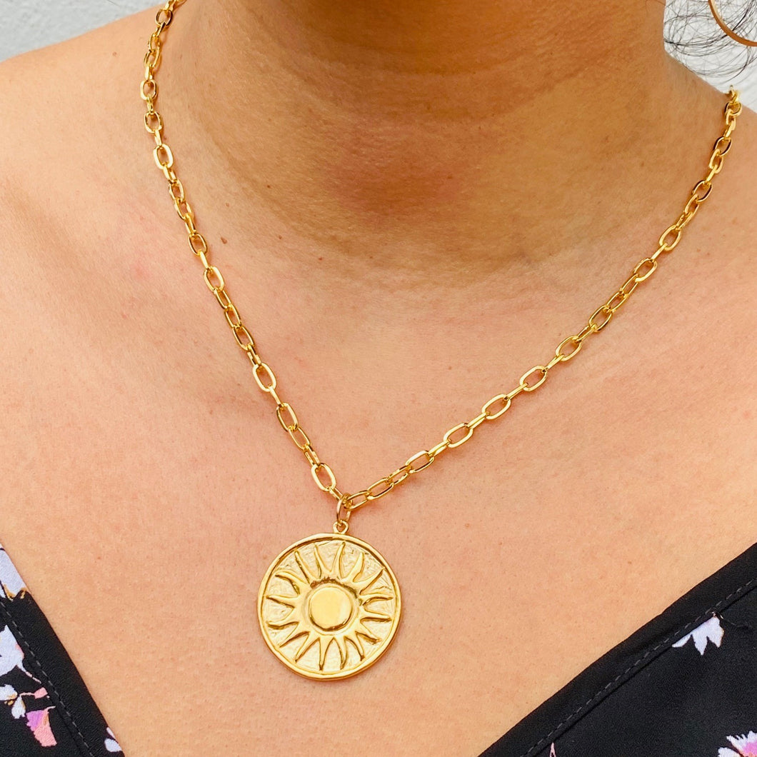SUNKISSED - Sun Coin Necklace