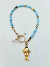 Load image into Gallery viewer, .Tranquil Fishie Toggle Bracelet
