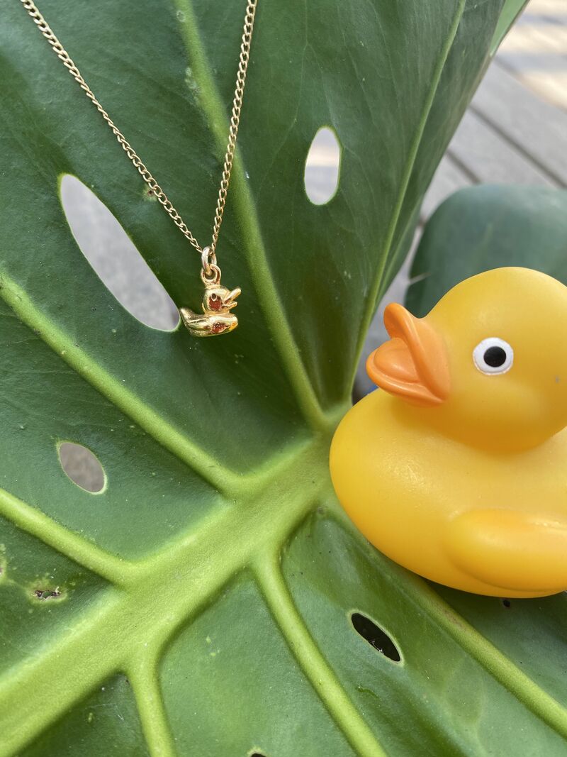 .Rubber Duckie Necklace