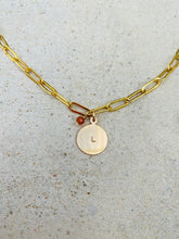 Load image into Gallery viewer, Personalized Large Disk Necklace
